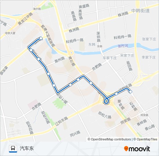 462路 bus Line Map