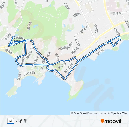 468路 Bus Line Map