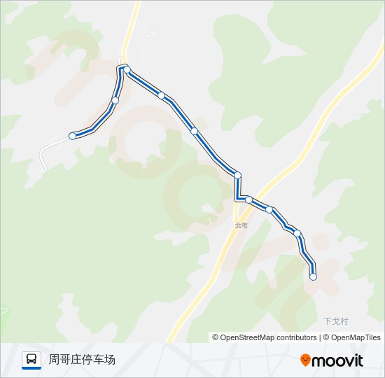公交469路的线路图