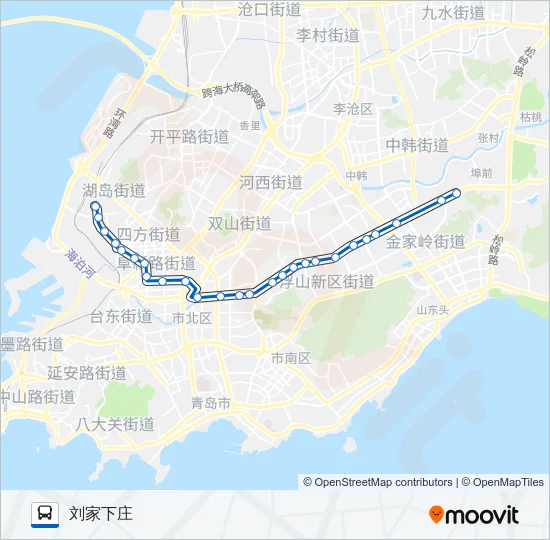 602路 Bus Line Map