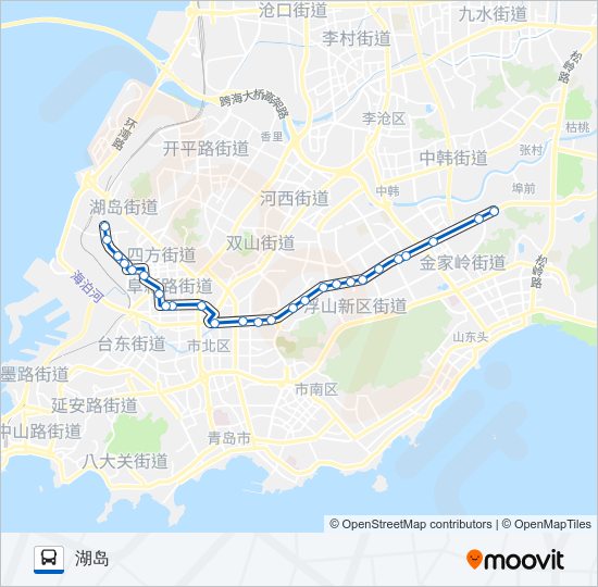 公交602路的线路图