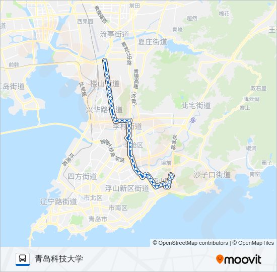 606路 bus Line Map