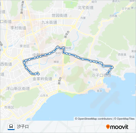 611路 Bus Line Map