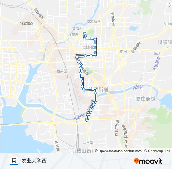 613路 bus Line Map