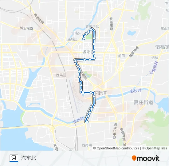 613路 Bus Line Map