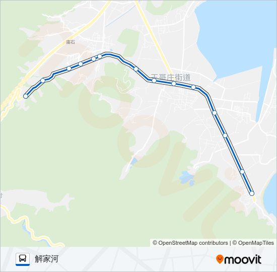 615路 Bus Line Map