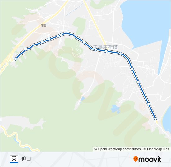 公交615路的线路图