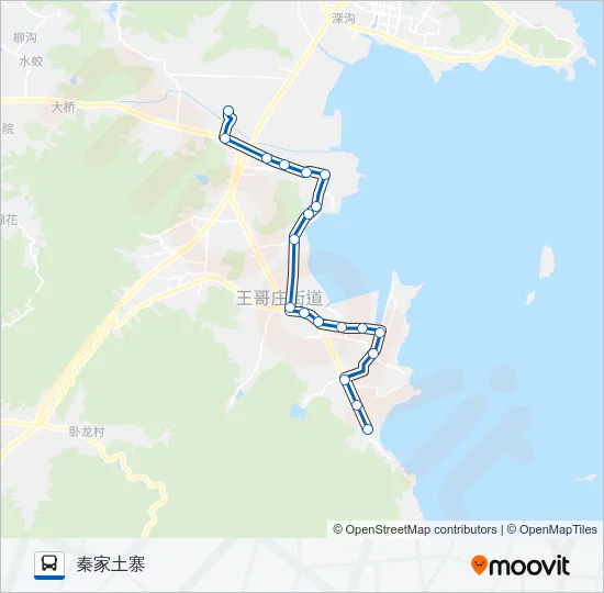 616路 Bus Line Map