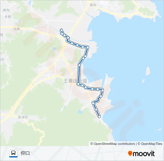616路 Bus Line Map
