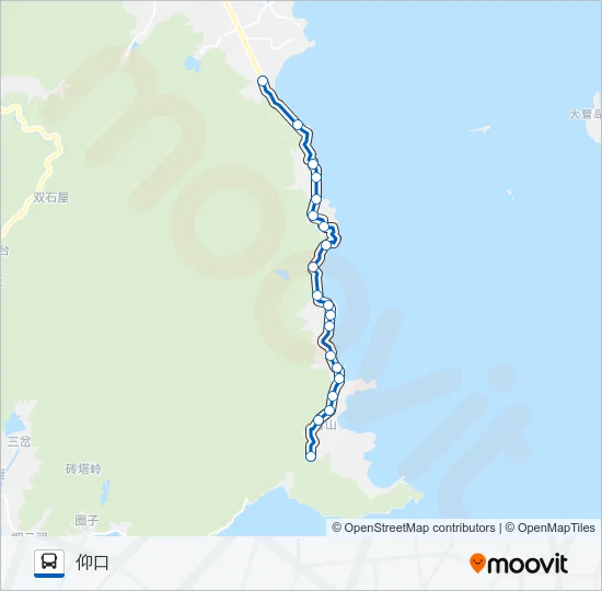 618路 Bus Line Map