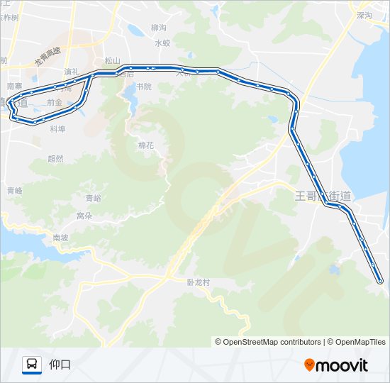 620路 bus Line Map