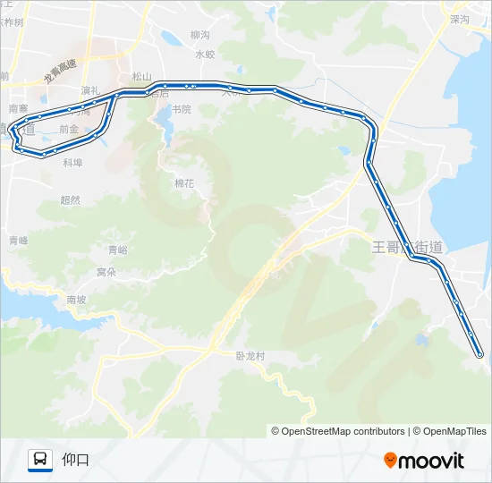 620路 Bus Line Map
