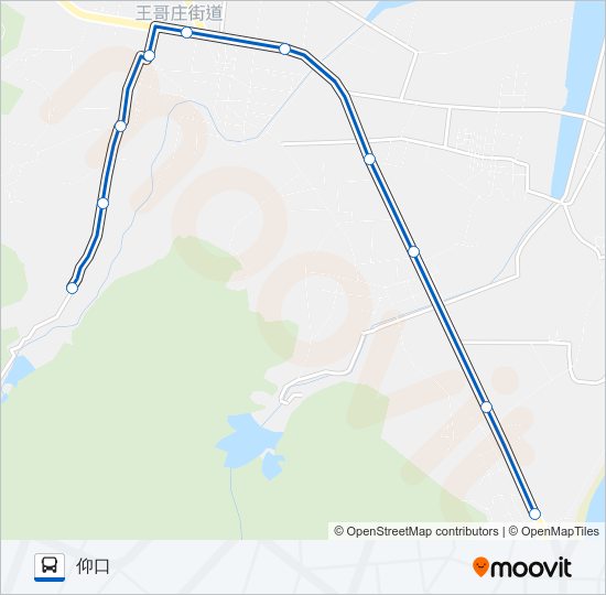 627路 bus Line Map