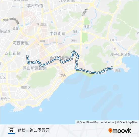 629路 Bus Line Map