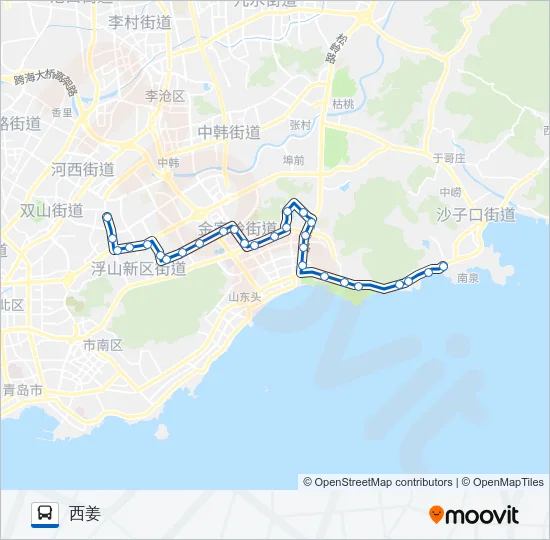 629路 Bus Line Map