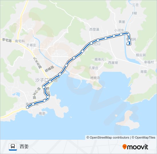 630路 bus Line Map