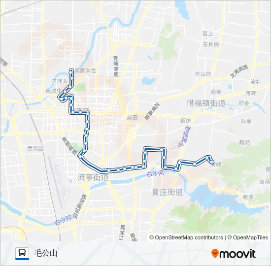 634路 Bus Line Map