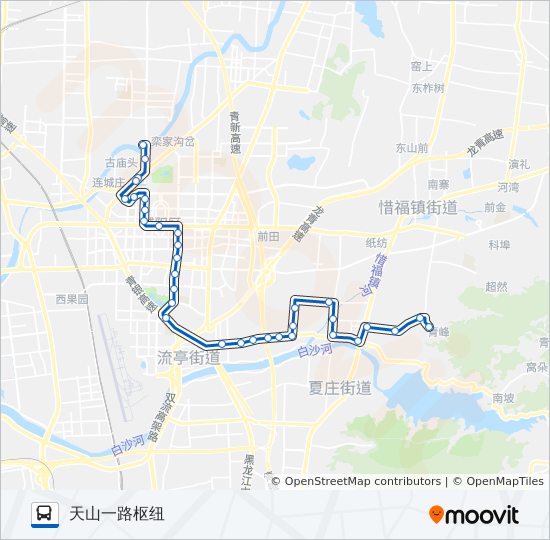 634路 bus Line Map