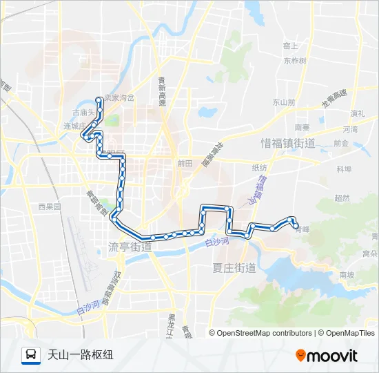 634路 Bus Line Map
