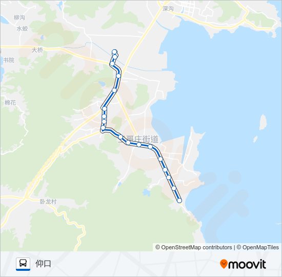 635路 bus Line Map