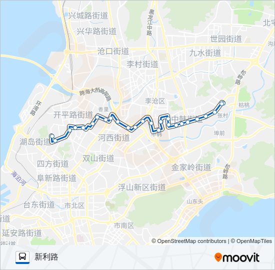 637路 bus Line Map