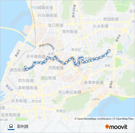 637路 Bus Line Map