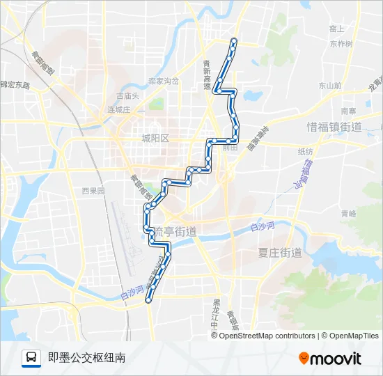 642路 Bus Line Map