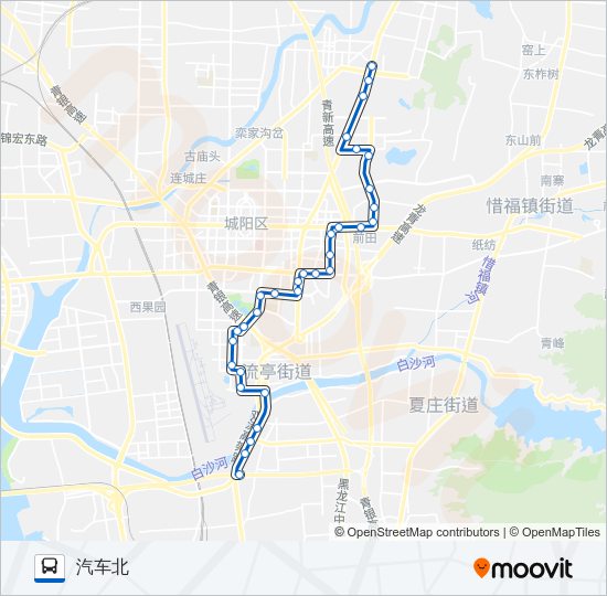 642路 Bus Line Map