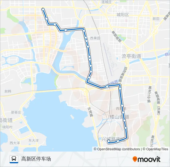 763路 Bus Line Map