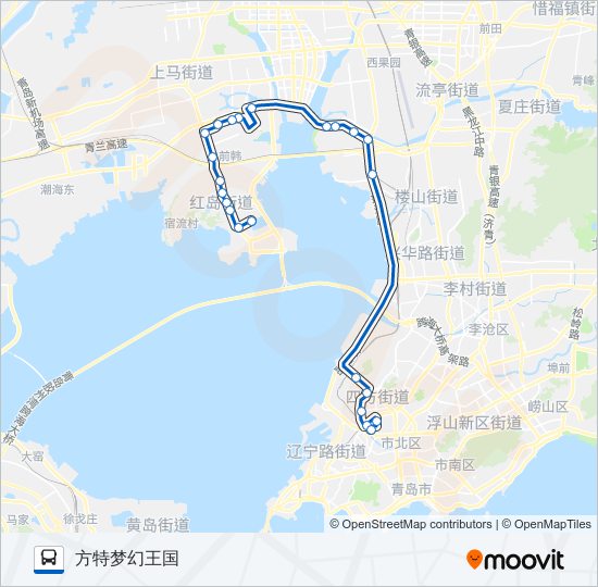 765路 bus Line Map
