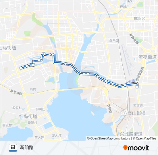 766路 bus Line Map