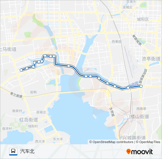 766路 Bus Line Map