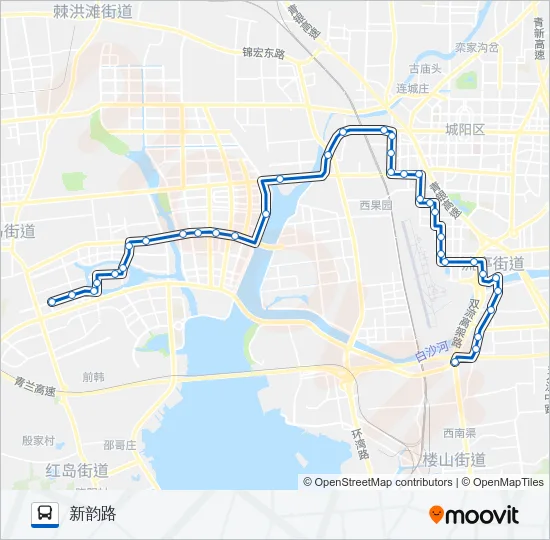 767路 Bus Line Map