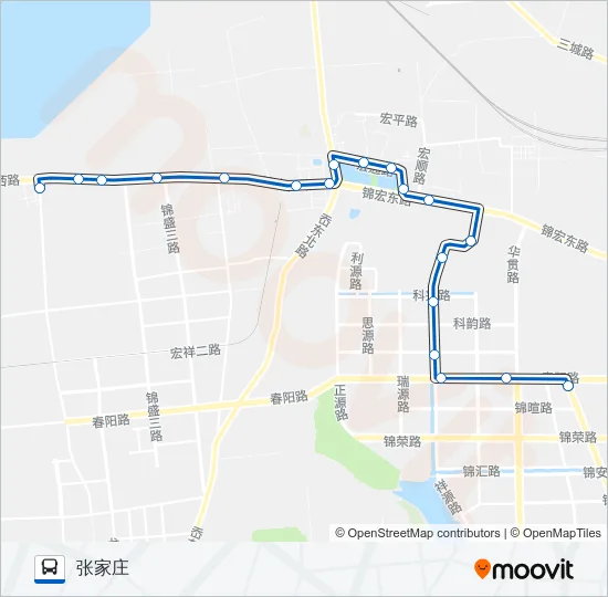 769路 Bus Line Map