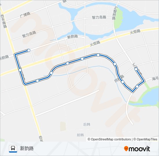 公交770路的线路图