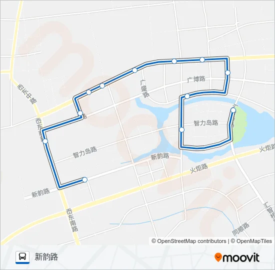 771路 Bus Line Map