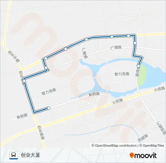 771路 Bus Line Map