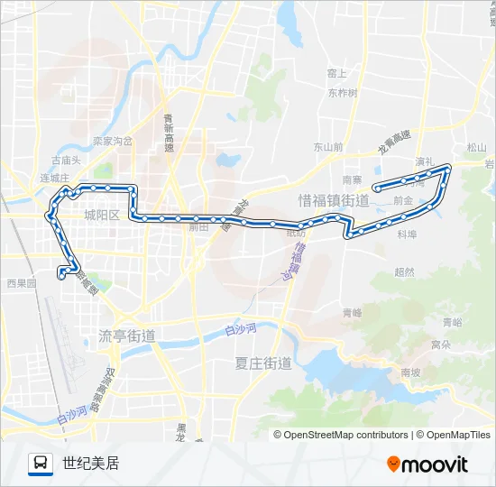 903路 Bus Line Map
