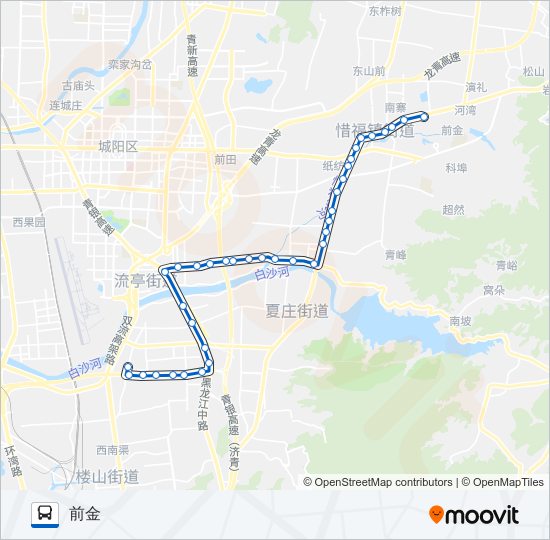 904路 bus Line Map
