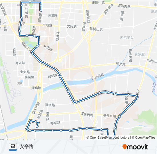 906路 bus Line Map