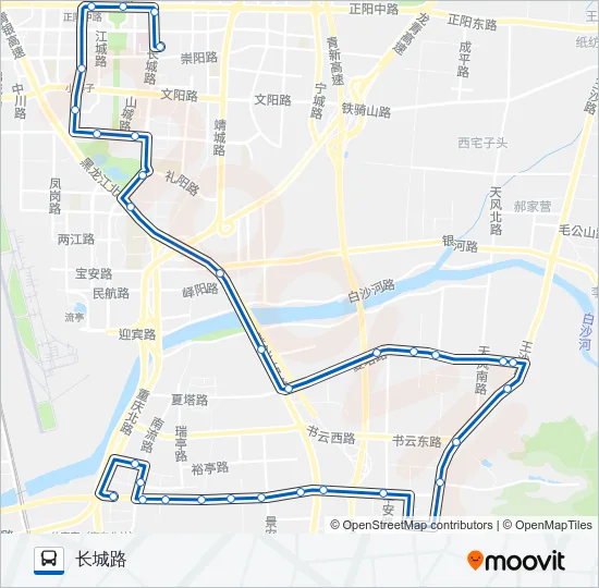 906路 Bus Line Map