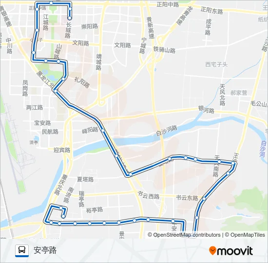 906路 Bus Line Map