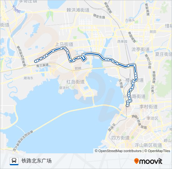 908路 Bus Line Map