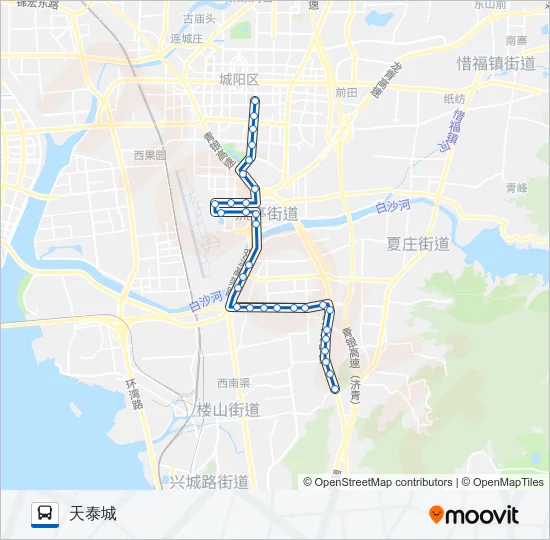 917路 Bus Line Map