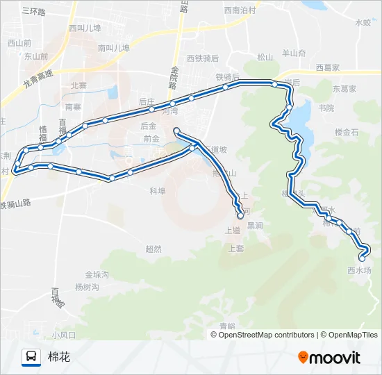 921路 Bus Line Map