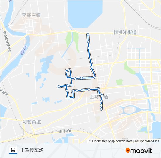 公交923路的线路图