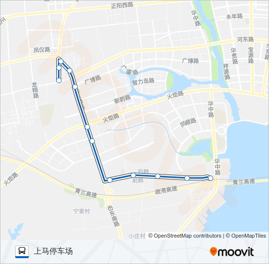 924路 bus Line Map