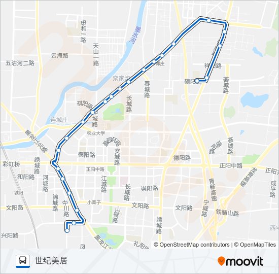 928路 bus Line Map