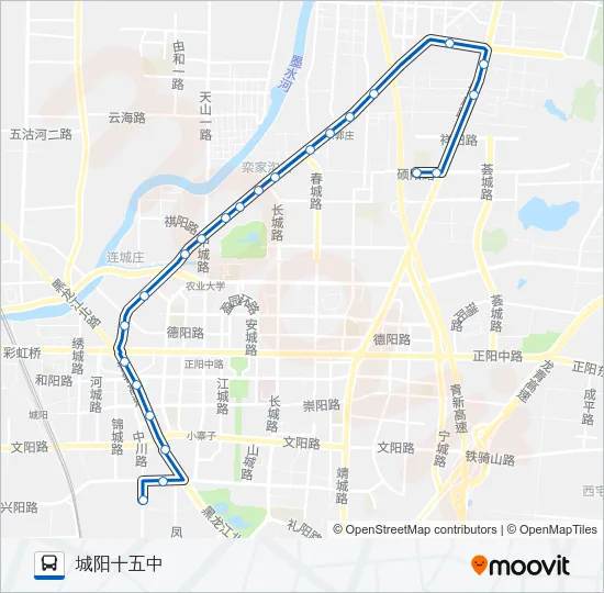 公交928路的线路图