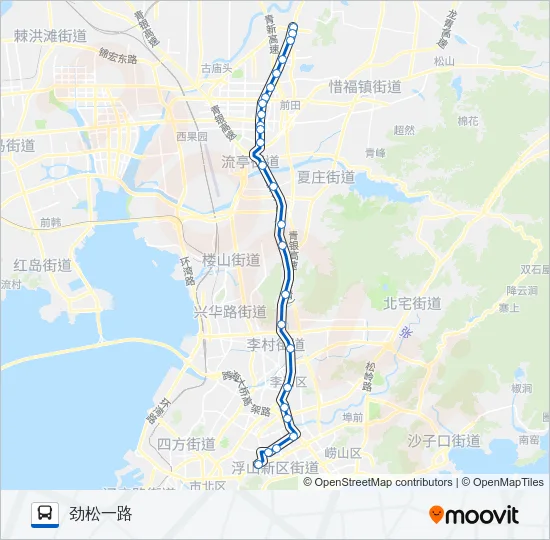 932路 Bus Line Map